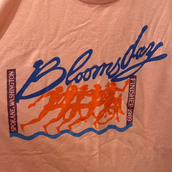 Nike Bloomsday Pink Graphic Tee 1989 L - Picture 3 of 4